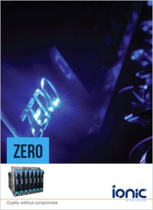 Ionic Systems - Zero brochure cover