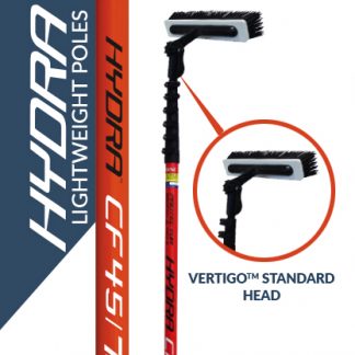 Hydra lightweight poles with the Vertigo standard head
