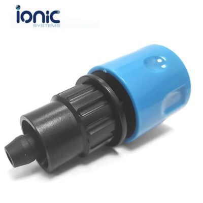 Hose end connector 3/8 inch