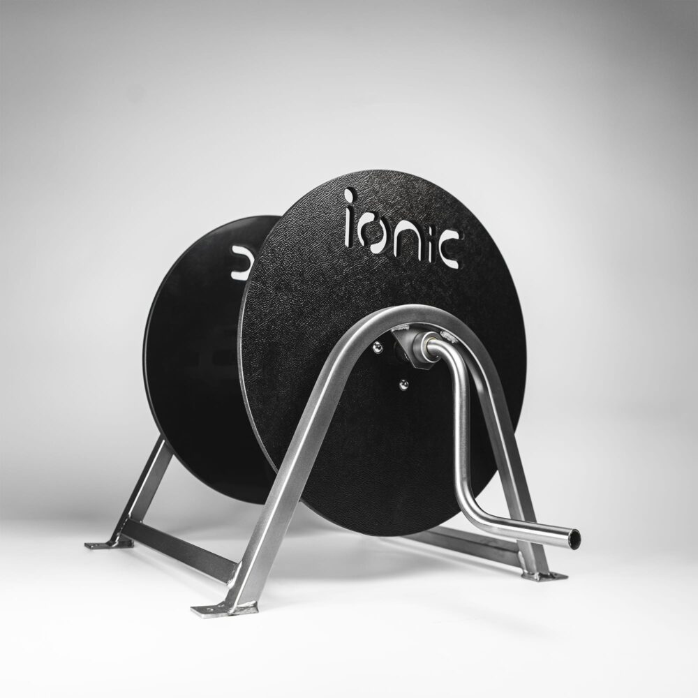 Ionic Stainless Steel Hose Reel- Mountable (No Wheels)